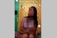 Tangkapan layar, live/story bugil pelajar Bengkulu Selatan.