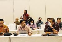  Anggota Dewan Perwakilan Rakyat Daerah (DPRD) Provinsi Bengkulu Komisi 2, Usin Abdisyah Putra Sembiring SH mewakili Pansus Perubahan Perda RTRW dan Perda RZWP3K Provinsi Bengkulu bersama Dinas PUPR, Perkim, Dinas Kelautan dan Perikanan dan Dinas lainnya secara online, (28/3/23).