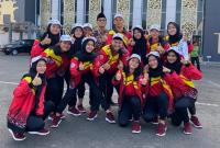 Pelepasan keberangkatan Kontingen Pekan Olahraga Pelajar Nasional (POPNAS) XVI Provinsi Bengkulu 2023 yang akan berlaga di Kota Palembang Provinsi Sumatera Selatan, Kamis (24/8/2023)