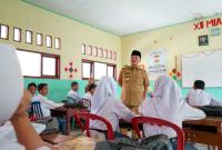 Gubernur Bengkulu kunjungi sekolah SMAN di Kabupaten Seluma.