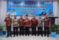 Rapat Koordinasi Bidang Perekonomian Provinsi Bengkulu Tahun 2023, di ballroom salah satu hotel kawasan Pantai Panjang Bengkulu, Kamis (09/11). 