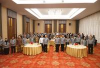 Konsinyasi Percepatan Tindak Lanjut Hasil Pemeriksaan BPK RI Semester I Tahun 2023, di Jakarta, Selasa (14/11/2023).