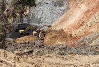 Salah satu tambang batu bara di Bengkulu.