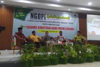 Ngobrol Inspirasi (Ngopi) Kemenag Bengkulu bersama media pada Kamis (23/11/23) malam di Grage Hotel, Bengkulu.