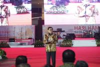 Peringatan hari HAM sedunia ke-75 yang digelar di Lapangan Banteng Jakarta Pusat, Minggu (10/12/2023). 