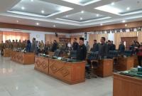 Ruang rapat DPRD BU