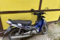 Motor barang bukti.