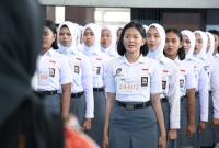 Seleksi Pasukan Pengibar Bendera Pusaka (Paskibraka) Kota Bengkulu Tahun 2023 telah dimulai. Seleksi ini dibuka langsung oleh Wakil Walikota Bengkulu Dedy Wahyudi di Gedung Olahraga (GOR) Sawah Lebar, Rabu pagi (15/3). (foto: Mckb)