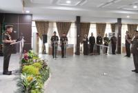 - Kepala Kejaksaan Tinggi Bengkulu, Dr. Heri Jerman, melantik pejabat baru di lingkungan Kejaksaan Tinggi Bengkulu pada Rabu, 5 April 2023, yang diadakan di Aula Sasana Bina Karya Kejaksaan Tinggi Bengkulu. 