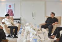 Gubernur Rohidin Mersyah bertemu Menteri Pemuda dan Olahraga (Menpora) RI Dito Ariotedjo di Gedung Kemenpora RI, Jakarta