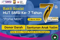 Serentak se-Indonesia, SMSI Gelar Baksos dan Donor Darah