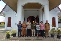 Visitasi dewan juri ke desa Rama Agung Bengkulu Utara.