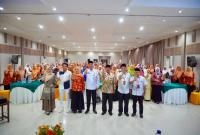 Sekretaris Daerah Isnan Fajri, hadir dan membuka acara Sosialisasi Peningkatan Kapasitas dan Kualitas Pendidikan Perempuan di kawasan Jl. Pariwisata Kota Bengkulu, pada hari Rabu (8/5).