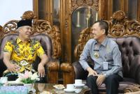 Kakanwil Kemenkumham Bengkulu Santosa Audiensi dengan Bupati Rejang Lebong Untuk Perkuat Sinergi.