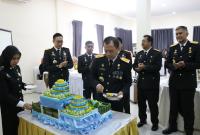 Kakanwil Kemenkumham Bengkulu Santosa memimpin upacara peringatan HBI ke 74, di Kantor Imigrasi Bengkulu, Jumat (26/1/24). (Foto:Yusuf/Penarafflesia.com).