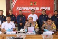 Konferesi Pers Polres Kepahiang (Foto/Ist/PolresKepahiang)