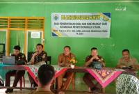 Sosialisasi Pelatihan Hukum Pemdes Desa Pagar Banyu Dari Kejaksaan Negeri Bengkulu Utara./ Poto Redy Penarafflesia.com