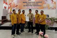 Benny Suharto Terima Rekomendasi Hanura untuk Pilwakot Bengkulu.