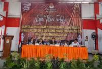 KPU Bengkulu Utara Buka Rapat Pleno Rekapitulasi Perolehan Suara Pemilu 2024./ Poto Redy Penarafflesia.com