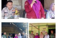 Kades Saniyah beserta ketua BPD salurkan BLT -DD kepada masyarakat Jumat (24/05/2024)