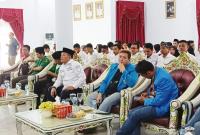 Bupati Seluma Erwin Octavian, SE saat menghadiri Pelantikan KNPI Kecamatan, se-Kabupaten Seluma