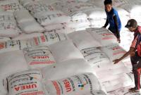 Gudang distributor pupuk bersubsidi di Bengkulu (foto : Fatmala/Penarafflesia).