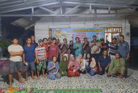 Anggota Komisi 3 DPRD Bangka Belitung, Ir. H. Azwari Helmi saat beraudiensi bersama warga, Kamis (18/1/24) malam. (foto: Red/Penarafflesia.com)