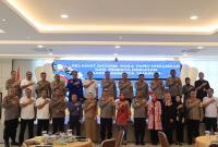 Kapolda Bengkulu, Irjen Pol Drs. Armed Wijaya, M.H., memimpin Rapat Anggota Tahunan Primkoppol di aula Rupattama Awaloedin Polda Bengkulu pada 23 Januari 2024 (foto: Yusuf/Penarafflesia)