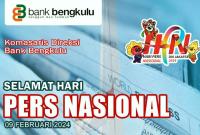 Ucapan Hari pres Nasonal Dari Direksi dan Komisaris Bank Bengkulu 