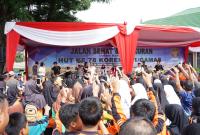 Wakil Gubernur Bengkulu saat membuka acara Hut Korem Ke 78 