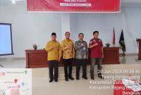  Sosialisasi mengenai Layanan Fidusia,  bertempat di Hotel Mutiara Curup, Kamis, 20 Juni 2024.