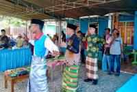 Asisten Pemerintahan dan Kesra menghadiri Pentas Seni Budaya Desa Nanjungan di Kecamatan Semidang Alas pada Sabtu (20/7/2024).