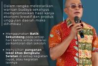 Tangkapan layar imbauan tindaklanjuti SE Gubernur Bengkulu.