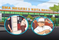 Ilustrasi Sekolah SMA 5 Kota Bengkulu