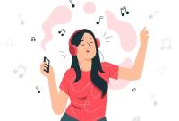 Ilustrasi peran musik dalam pengembangan emosi dan kesehatan mental. (ilustrasi/Freepik)
