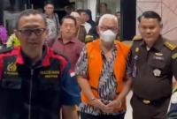 Tersangka yakni Hazairin Masrie dan Ahadiya Seftiana, Kamis, 23 Oktober 2025.