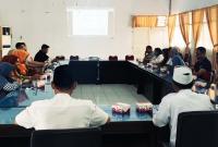 Rapat Pengumpulan Data dan Pengisian Kuesioner Indeks Transformasi Digital Nasional (ITDN) Tahun 2025, bertempat di Aula Dinas Kominfotik Provinsi Bengkulu, Jumat pagi (31/10/2025).
