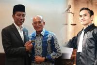 Gusnan Mulyadi saat poto bersama Joko Widodo/Rustam Efendi