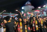 Pembukaan Musabaqah Tilawatil Qur’an (MTQ) ke-37 tingkat Provinsi Bengkulu yang digelar di Kabupaten Seluma berlangsung meriah dan penuh antusiasme, Rabu (13/5/2026).