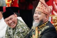 Panglima Komando Daerah Militer (Pangdam) XXI/Radin Inten Mayor Jenderal (Mayjen) TNI Kristomei Sianturi, S.Sos., M.Si. (Han) dan Gubernur Bengkulu Helmi Hasan