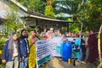Tim dosen Program Studi Agroekoteknologi Fakultas Pertanian UNIB dan Pemberdayaan Kelompok Wanita Tani (KWT), Minggu (14/6/2026). 