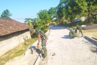 Salah seorang warga RT 022 RW 009 Dusun Kedungpandan, Sadikun, mengaku bersyukur atas pembangunan jalan yang selama ini menjadi kebutuhan masyarakat.