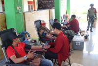 Setetes Darah, Sejuta Harapan: TMMD 129 Bojonegoro Hidupkan Kepedulian Warga Kesongo