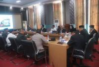 Rapat Koordinasi bersama Forum Komunikasi Pimpinan Daerah (Forkopimda) guna membahas pengelolaan CBP, di Ruang Rapat Bupati Bengkulu Tengah, Senin, 4 Mei 2026.