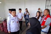 Penjabat Sekretaris Daerah Provinsi Bengkulu, Herwan Antoni, melakukan peninjauan agen hingga pangkalan elpiji subsidi di Kota Bengkulu, Rabu siang (18/2).