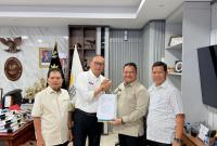 Wakil Bupati Asahan Rianto, S.H., M.AP. hadiri Rakor Percepatan Pembangunan Sekolah Rakyat bersama Kemensos RI di Kantor Kemensos RI, Jakarta, Rabu 13/5/2026.