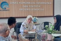 Kepala Diskominfotik Provinsi Bengkulu, Dr. Hj. Nelly Alesa, S.IP., SKM., M.Si. 