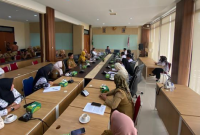 Ketua Komisi I DPRD Provinsi Bengkulu, Zainal, saat menerima audiensi Dewan Pimpinan Daerah Persatuan PPPK Paruh Waktu Indonesia (PPWI) Provinsi Bengkulu.